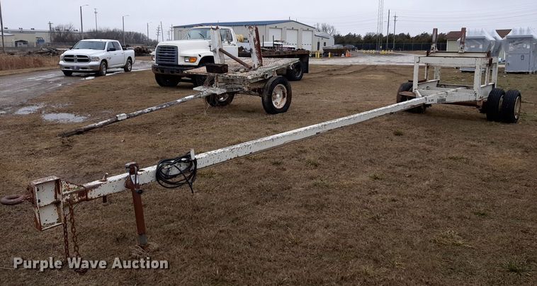 image for item DP2577 1992 JFW PT-1 pole trailer