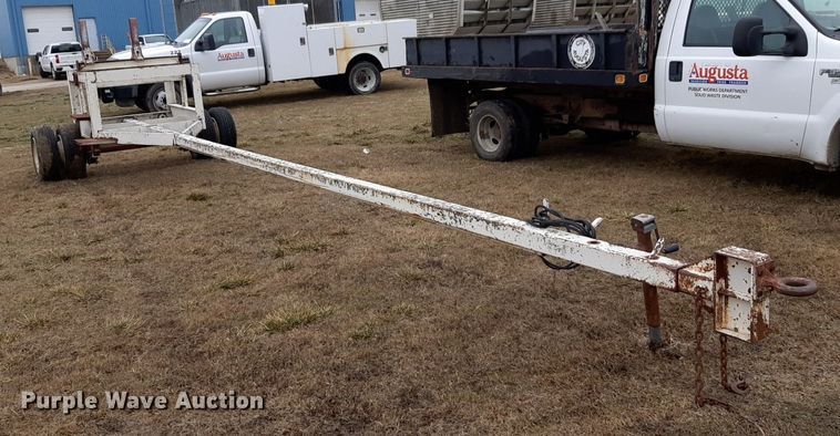 image for item DP2577 1992 JFW PT-1 pole trailer