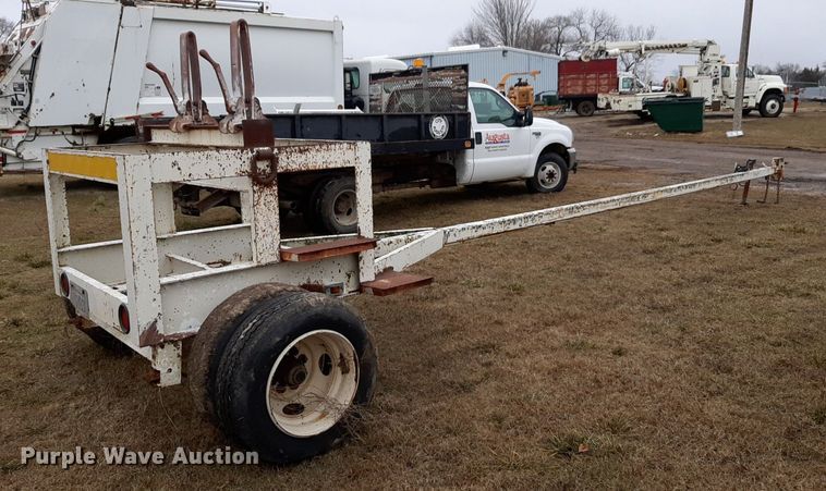 image for item DP2577 1992 JFW PT-1 pole trailer