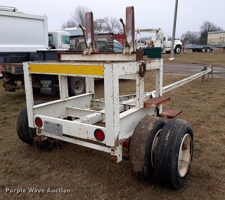 image for item DP2577 1992 JFW PT-1 pole trailer