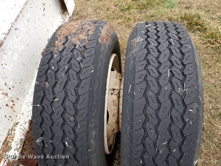 image for item DP2577 1992 JFW PT-1 pole trailer