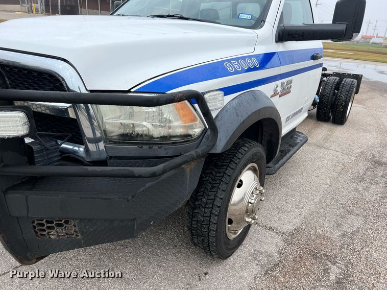 image for item DQ2360 2015 Dodge Ram 4500HD SLT truck cab and chassis