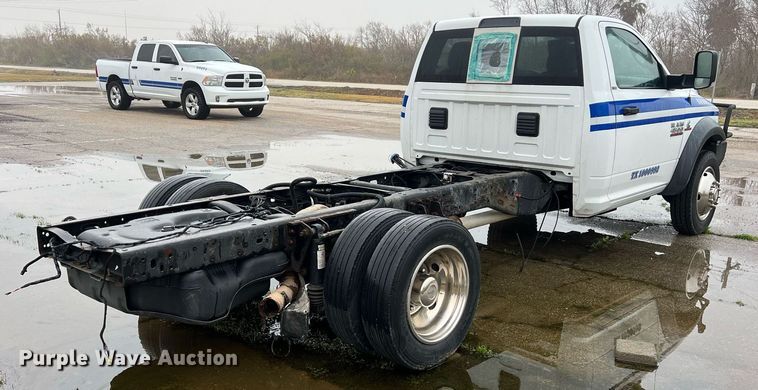 image for item DQ2362 2015 Dodge Ram 4500HD SLT truck cab and chassis