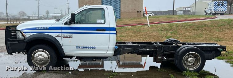 image for item DQ2362 2015 Dodge Ram 4500HD SLT truck cab and chassis