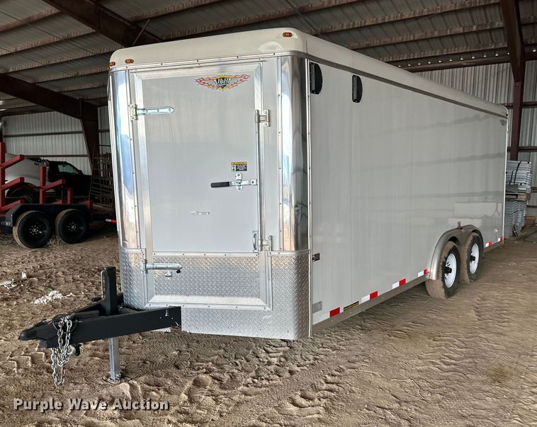 image for item EK9930 2003 H&H enclosed cargo trailer