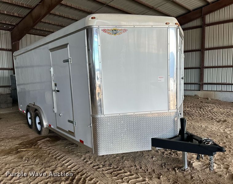 image for item EK9930 2003 H&H enclosed cargo trailer