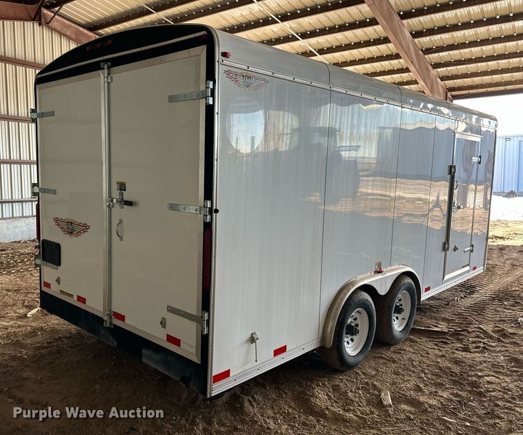 image for item EK9930 2003 H&H enclosed cargo trailer