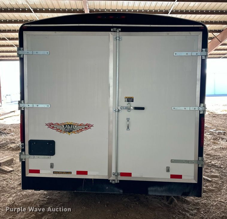 image for item EK9930 2003 H&H enclosed cargo trailer