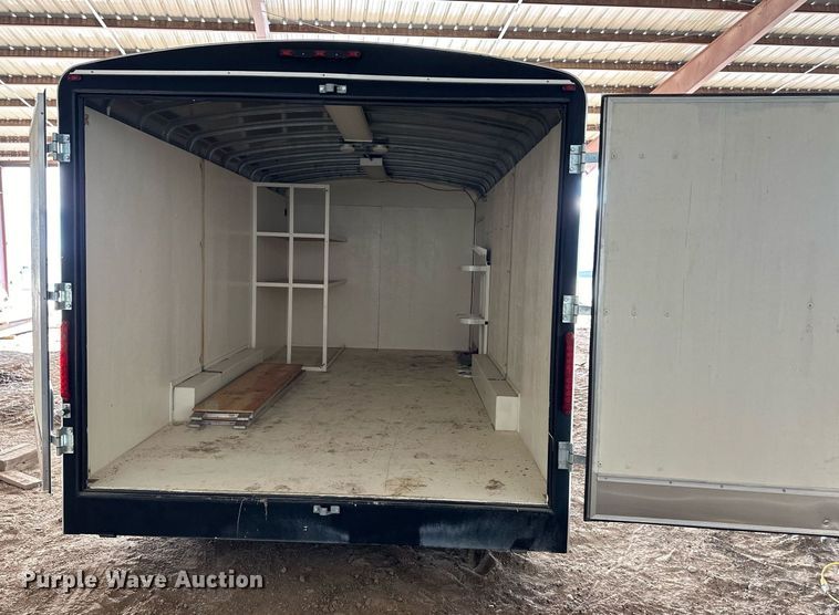 image for item EK9930 2003 H&H enclosed cargo trailer