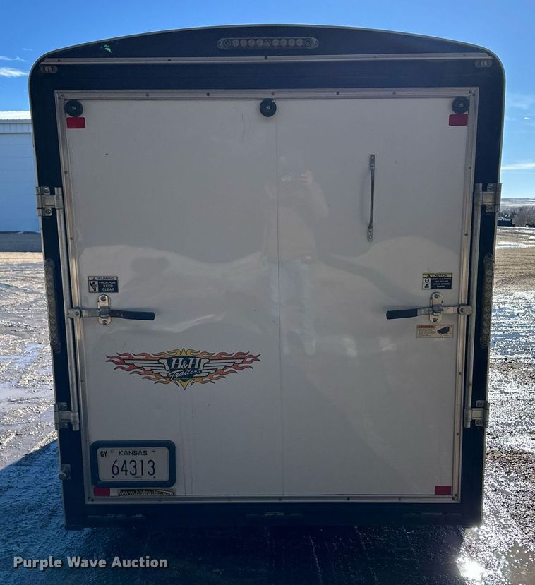 image for item EK9931 2004 H&H enclosed cargo trailer