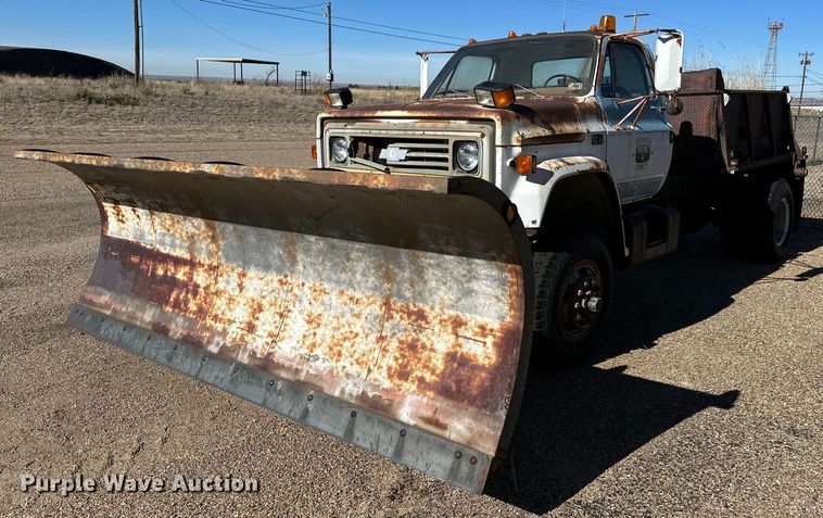 image for item JT9166 1980 Chevrolet dump truck