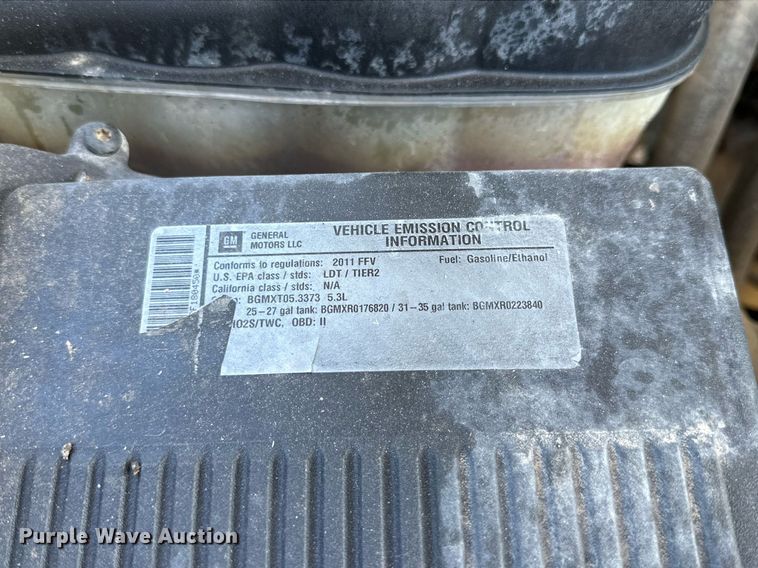 image for item JT9168 2011 Chevrolet Silverado 1500 pickup truck