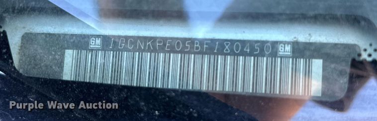 image for item JT9168 2011 Chevrolet Silverado 1500 pickup truck