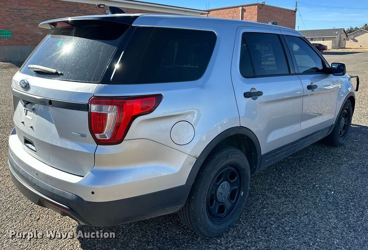 image for item JT9170 2016 Ford Explorer Police Interceptor  SUV