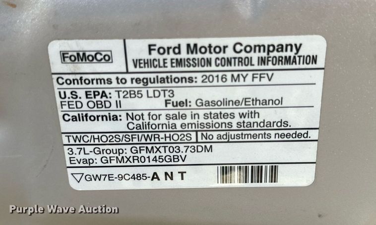 image for item JT9170 2016 Ford Explorer Police Interceptor  SUV