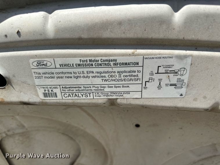 image for item JT9173 2007 Ford Crown Victoria Police Interceptor  