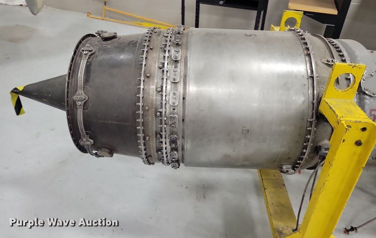 image for item KW9667 Westinghouse J34 turbojet engine 