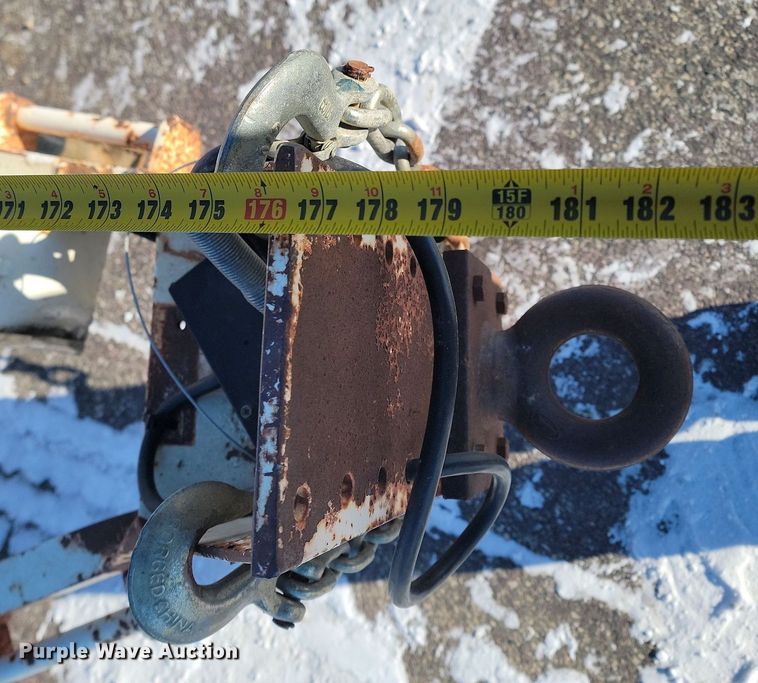 image for item LA9533 1998 Butler reel trailer