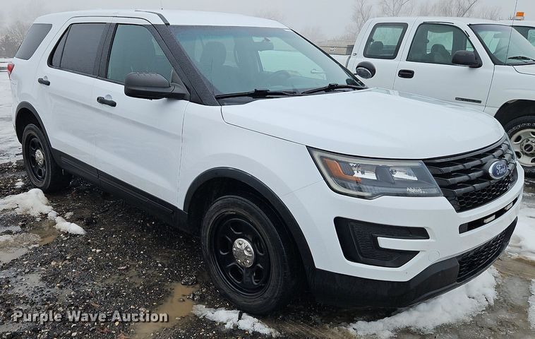 image for item LB9741 2017 Ford Explorer Police Interceptor  SUV