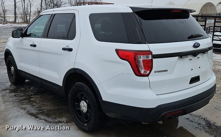 image for item LB9741 2017 Ford Explorer Police Interceptor  SUV