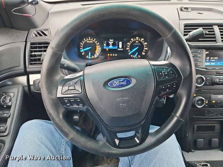 image for item LB9741 2017 Ford Explorer Police Interceptor  SUV