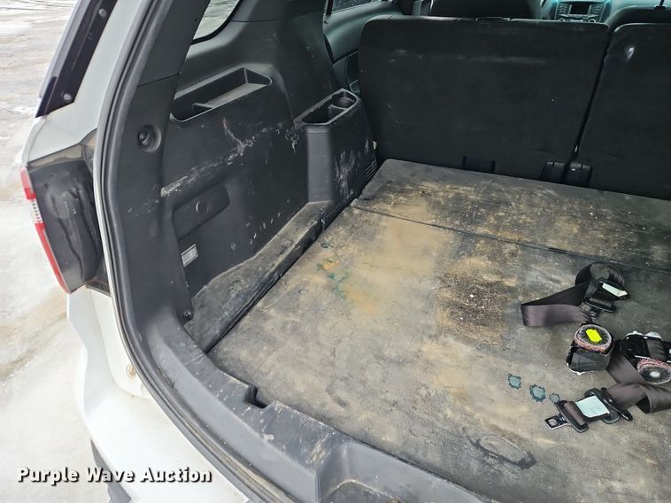 image for item LB9741 2017 Ford Explorer Police Interceptor  SUV