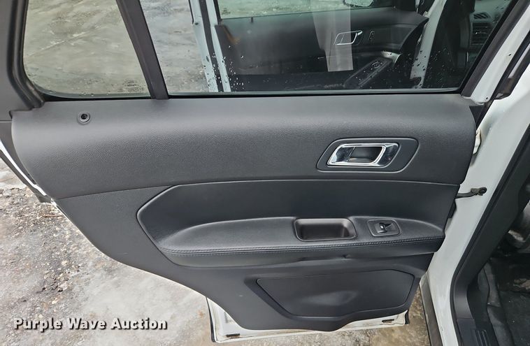 image for item LB9741 2017 Ford Explorer Police Interceptor  SUV