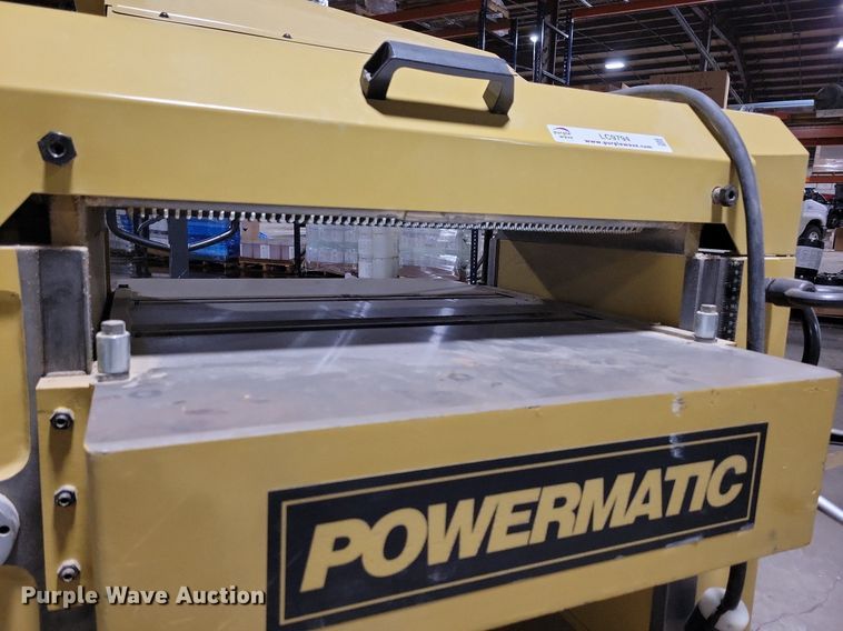 image for item LC9794 Powermatic 201HH wood planer