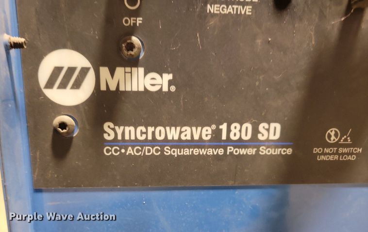image for item LC9798 Miller Syncrowave 180SD  welder