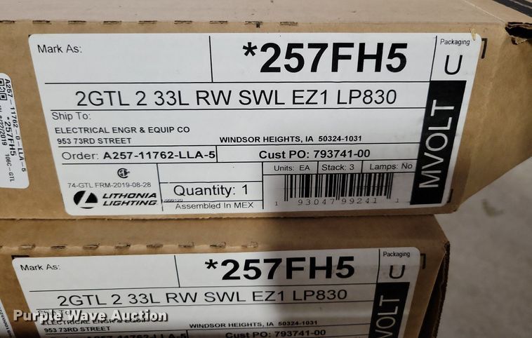 image for item LC9800 Approximately 43 Lithonia Lighting Toffer lights