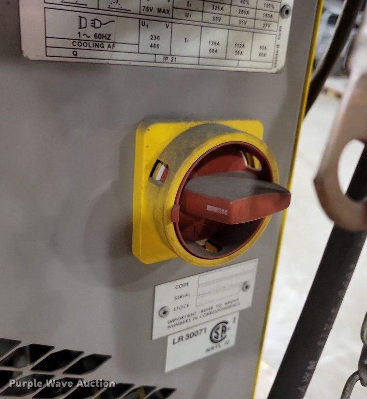 image for item LC9804 ESAB Heliarc 252 welder