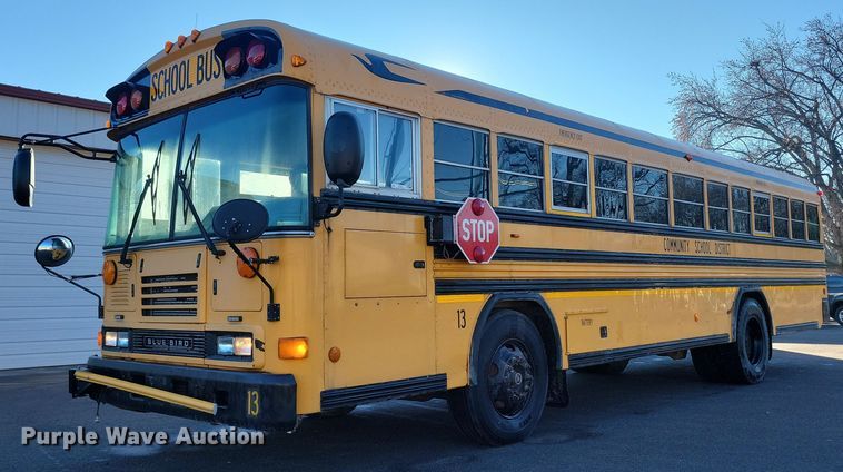 image for item LC9813 2007 Blue Bird school bus