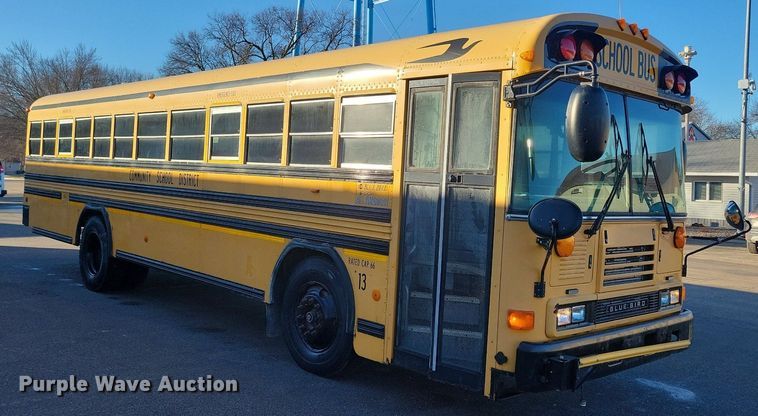 image for item LC9813 2007 Blue Bird school bus