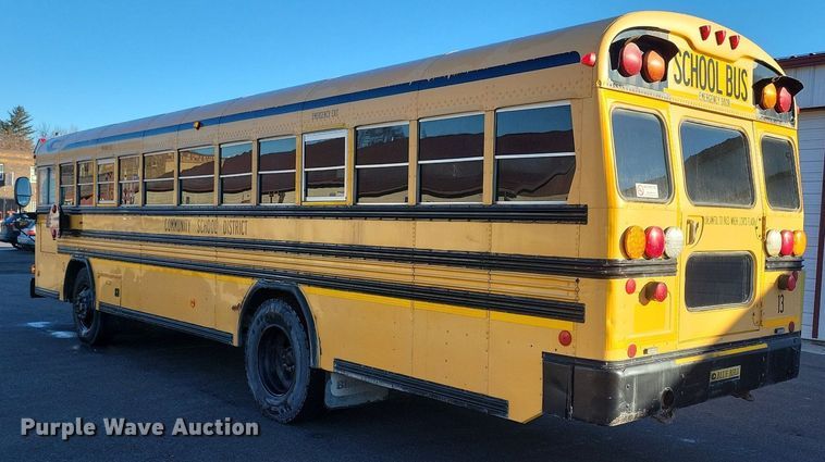 image for item LC9813 2007 Blue Bird school bus