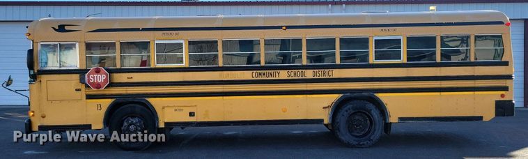 image for item LC9813 2007 Blue Bird school bus