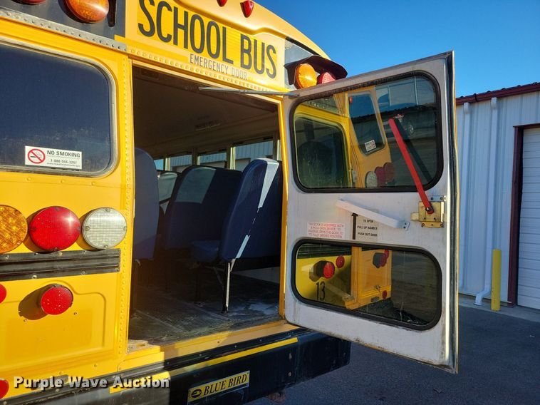 image for item LC9813 2007 Blue Bird school bus