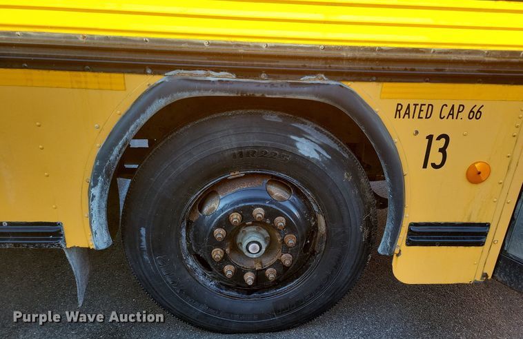 image for item LC9813 2007 Blue Bird school bus