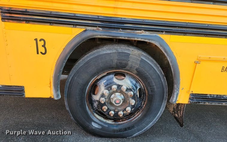 image for item LC9813 2007 Blue Bird school bus