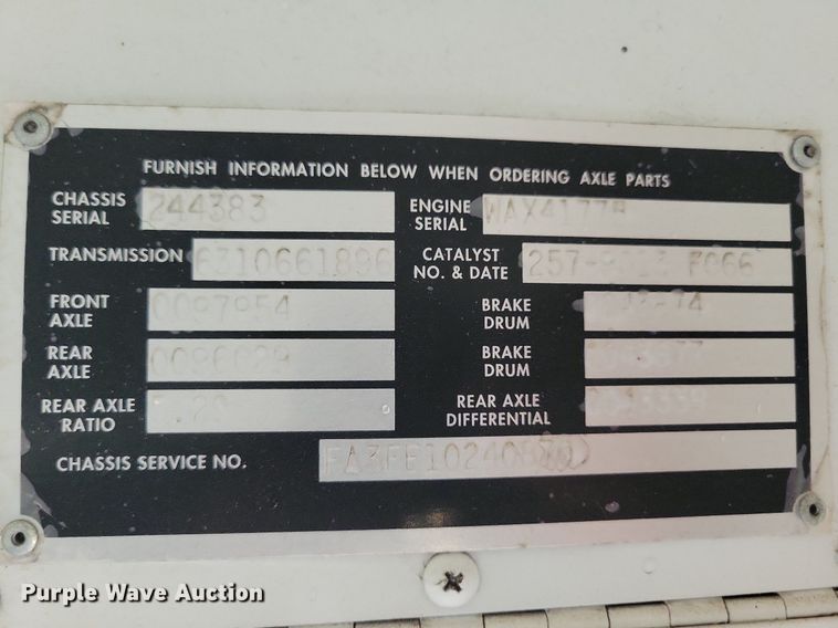 image for item LC9813 2007 Blue Bird school bus