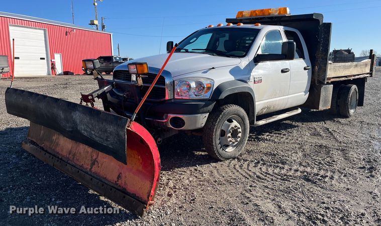 image for item LD9935 2009 Dodge Ram 5500 dump truck