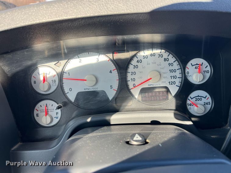 image for item LD9935 2009 Dodge Ram 5500 dump truck