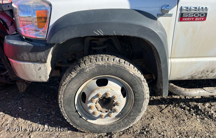 image for item LD9935 2009 Dodge Ram 5500 dump truck