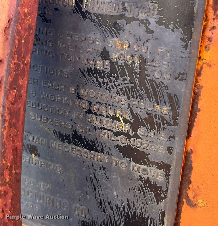 image for item LD9936 W.E. Grace MB 105 E broom