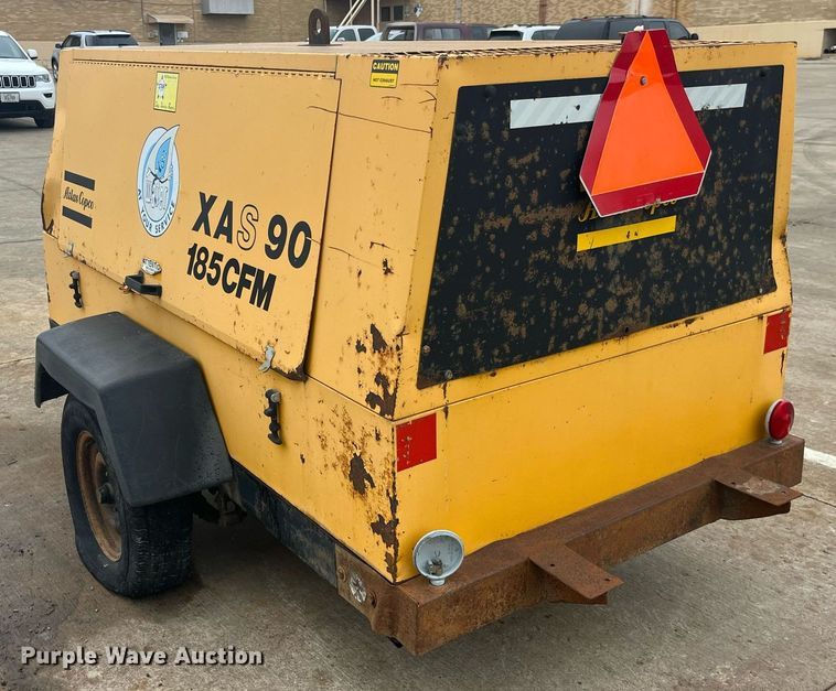 image for item LD9938 1993 Atlas Copco XAS90JD air compressor