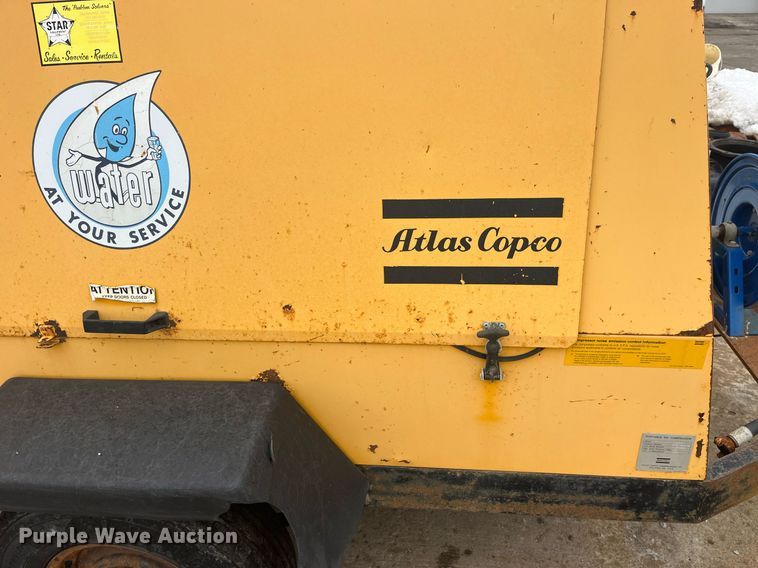 image for item LD9938 1993 Atlas Copco XAS90JD air compressor