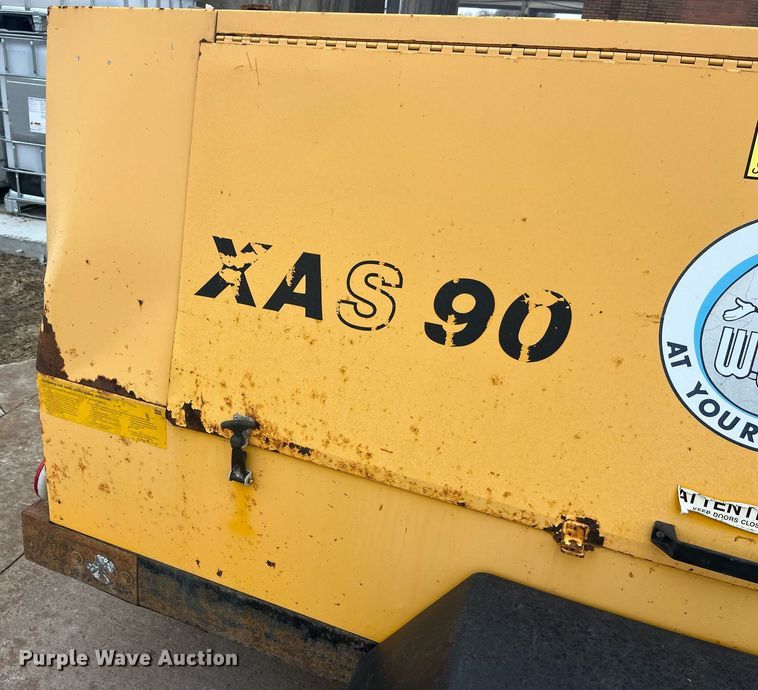 image for item LD9938 1993 Atlas Copco XAS90JD air compressor