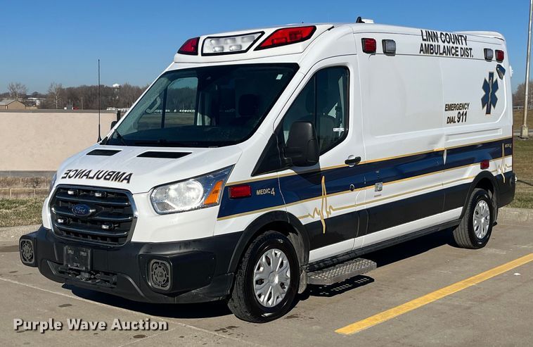 image for item LD9944 2020 Ford Transit 250 ambulance