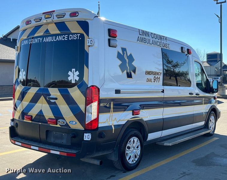image for item LD9944 2020 Ford Transit 250 ambulance