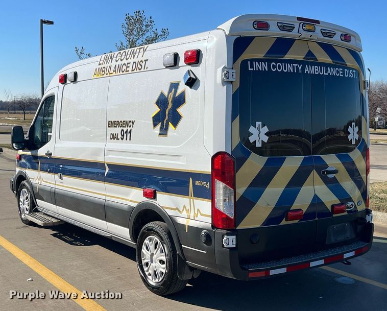 image for item LD9944 2020 Ford Transit 250 ambulance