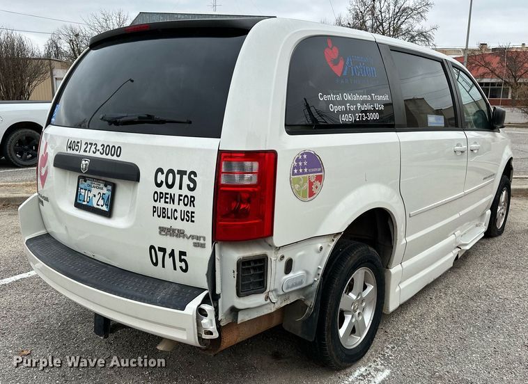 image for item LK9710 2010 Dodge  Grand Caravan  handicap accessible van